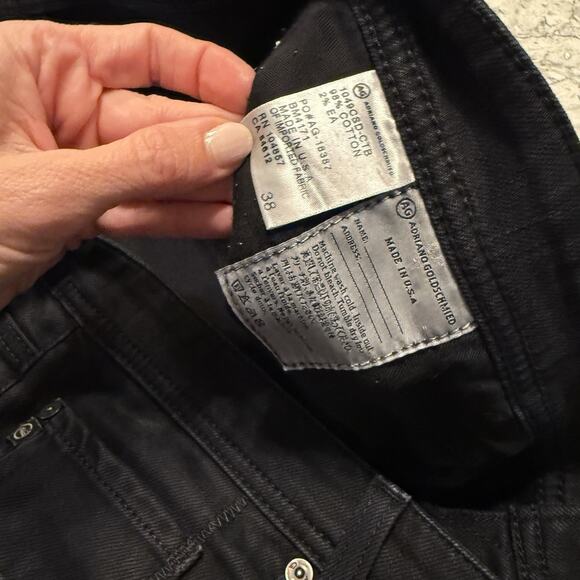 AG Adriano Goldschmied Jeans Mens 38x32 Gray Protege Straight Leg Pants - Picture 5 of 8